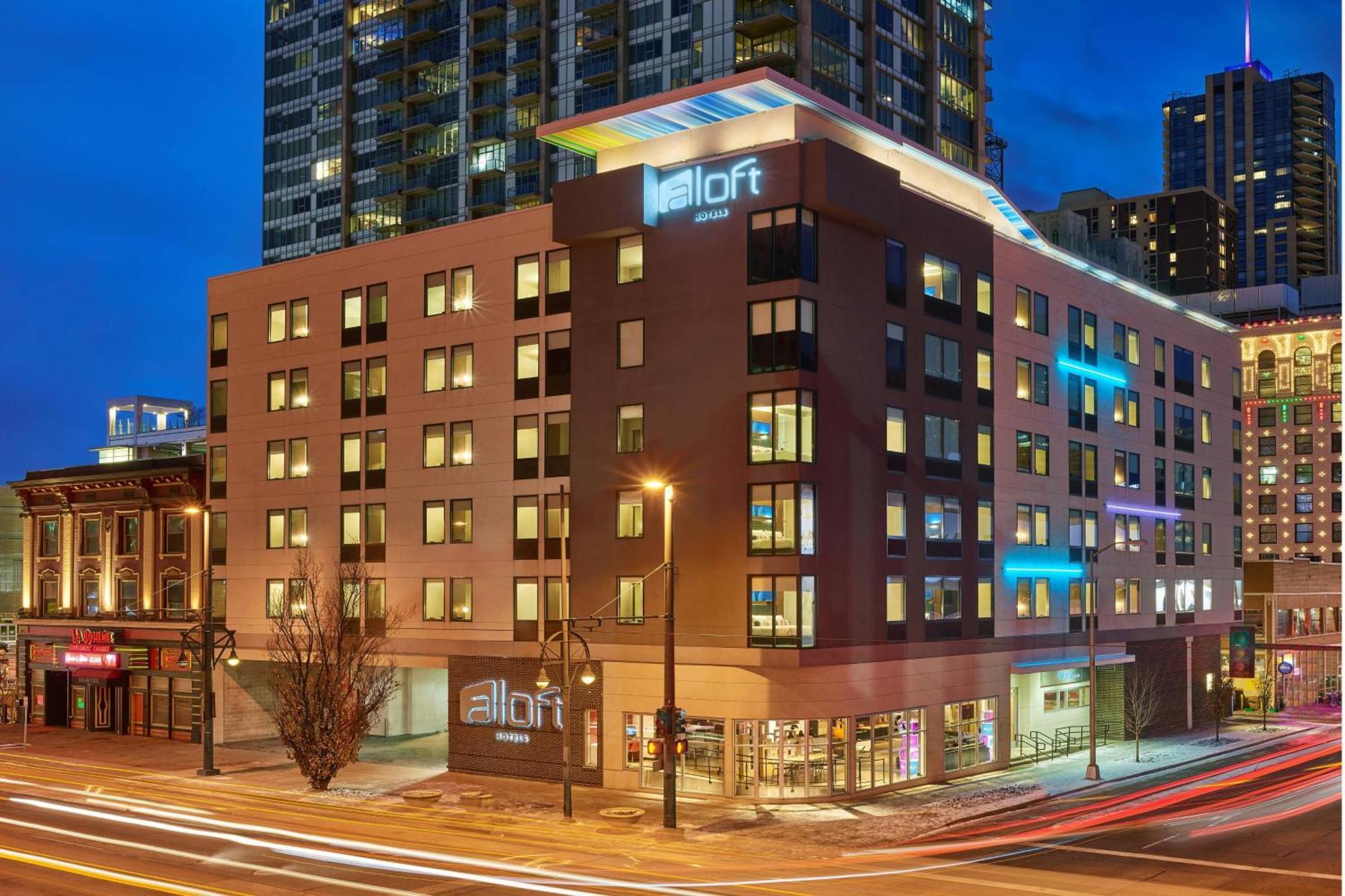 Aloft Denver Downtown Exterior foto